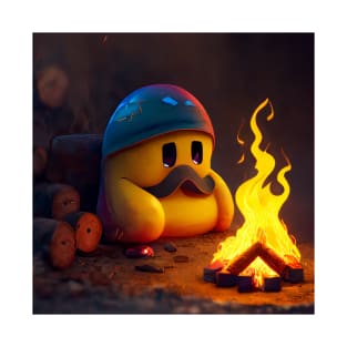 Pac Man Camping T-Shirt