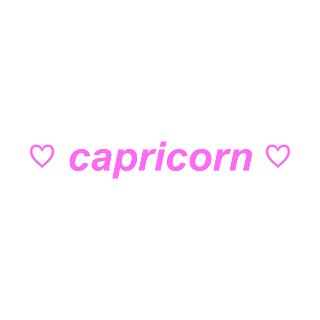 "capricorn"  ♡ Y2K zodiac slogan by miseryindx 