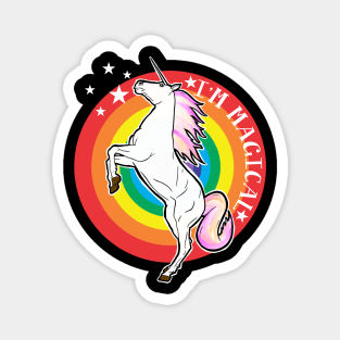 Unicorn I'm Magical Magnet