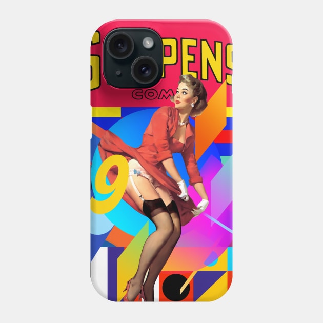 Pulp Magazine Phone Case by Trazzo