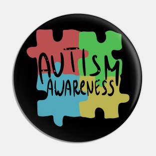 Autism awareness Pin