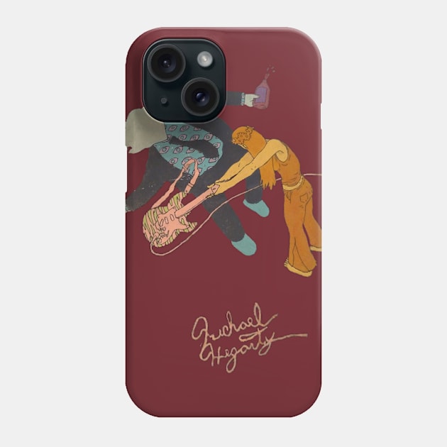 Strings and horns Phone Case by MichaelHegarty