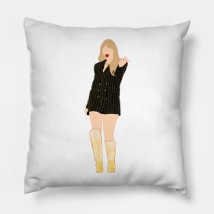 Eras Lover Black Blazer Pillow