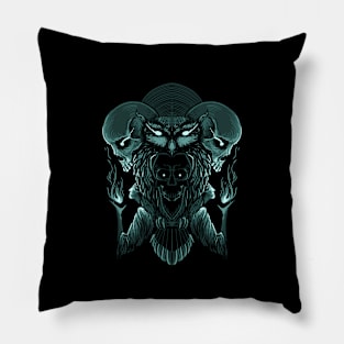 Behind the darkness Pillow