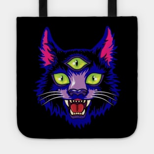 Trippy Wolf Tote