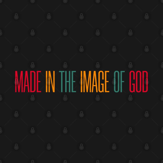 Made in the image of GOD a Christian Gift by PlusAdore