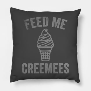 Feed Me Creemees Pillow