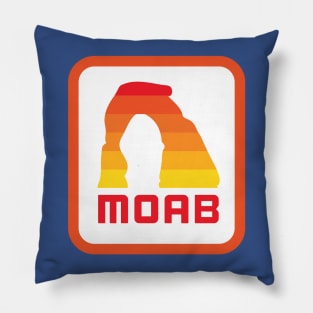 Moab Utah Retro Pillow