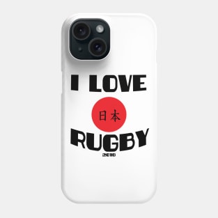 I love rugby Phone Case