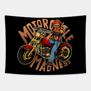 Motorcycle biker gang Tapestry