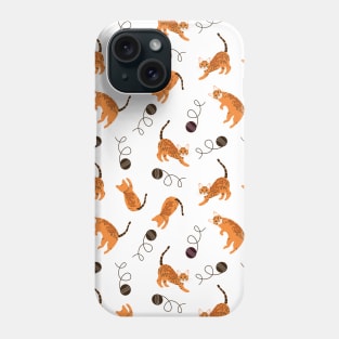 Playing Bengal Cat Phone Case