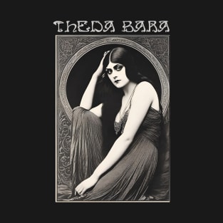 Theda Bara, Art Nouveau Vampire T-Shirt