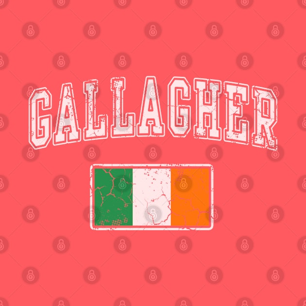 Gallagher Irish Flag Ireland St Patricks Day by E