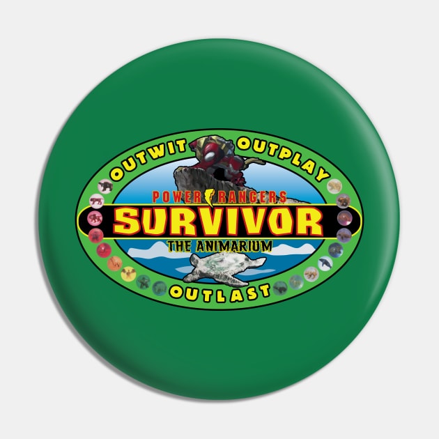 Power Rangers Survivor - The Animarium Pin by Ranger Command Power Hour