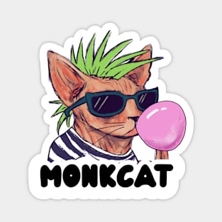 MonkCat Magnet