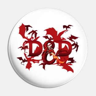 DnD Dragons Pin