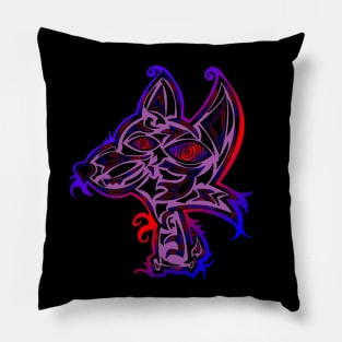 Trips the Fox Pillow