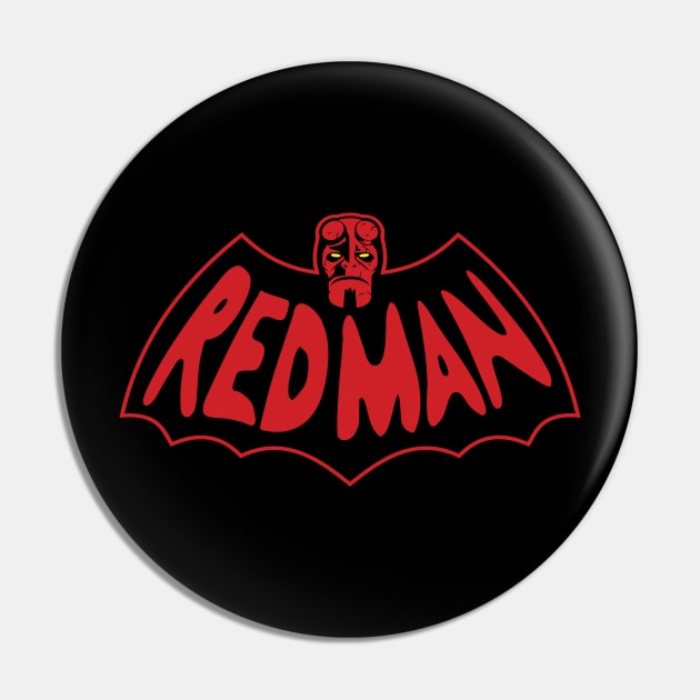 Redman Pin by fatcakesart