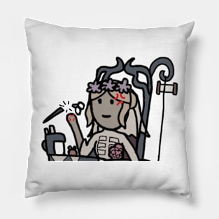 "Succubus" Angry Cartoon Pillow