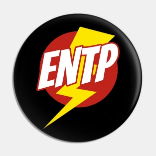ENTP Superhero Pin
