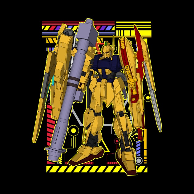 The MSN-00100 (MSN-100, MSN-001) Hyaku Shiki by gblackid