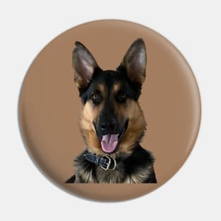 Gorgeous German Shepherd Pin