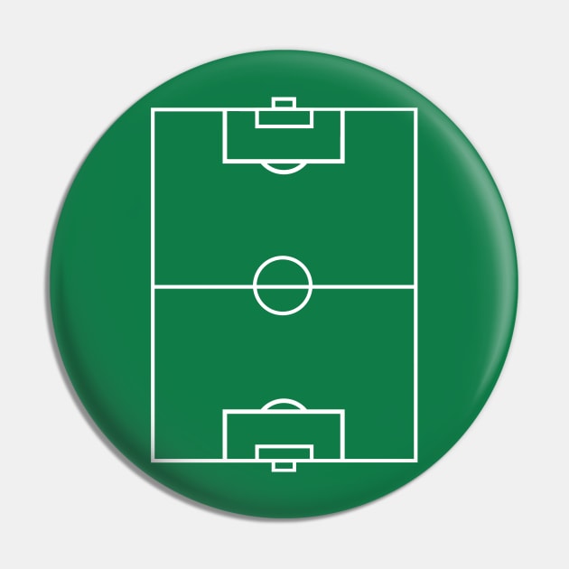 Footy Pitch Pin by Confusion101