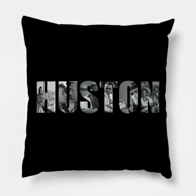 John Huston Pillow by @johnnehill