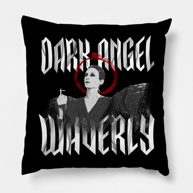 Metal - Dark Angel Pillow by PurgatoryArchaeologicalSurvey