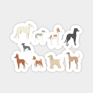 The Sighthound Pack Magnet