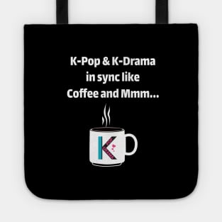 K-Pop and K-Drama in sync Tote