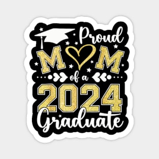 Proud Mom Of A Class Of 2024 Graduate 2024 Senior Mom 2024 Magnet