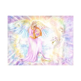 Glow Angel, Angel Playing with Lyre T-Shirt