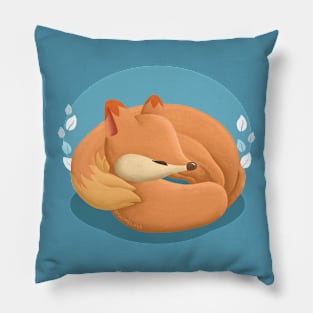 The Sleeping Fox Pillow