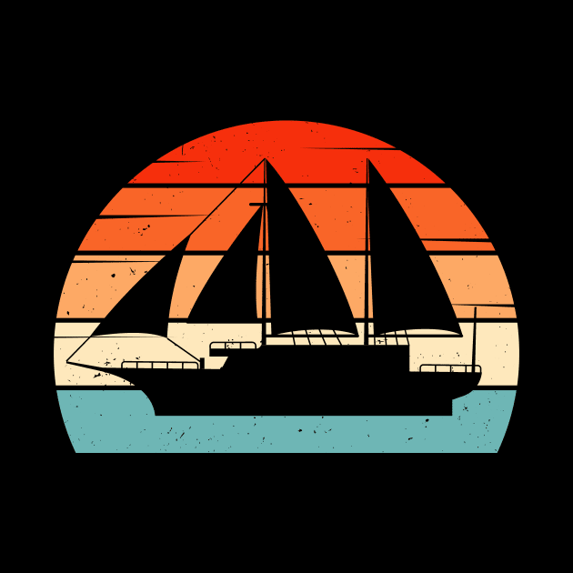 Sailing Ship Vintage Sailboat Sailor Sailing by Foxxy Merch