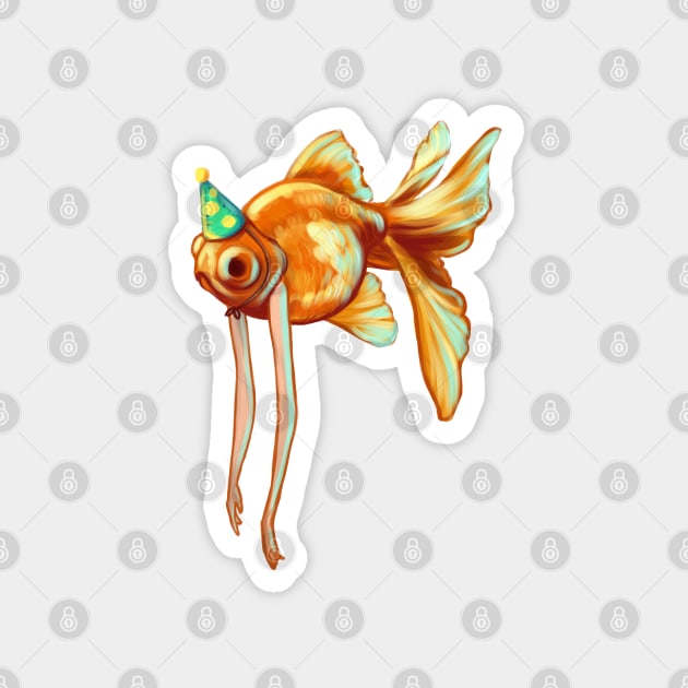 Weird goldfish shop