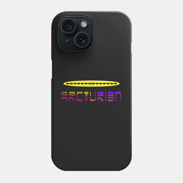 Arcturian Star Race Design Phone Case by Pikmi