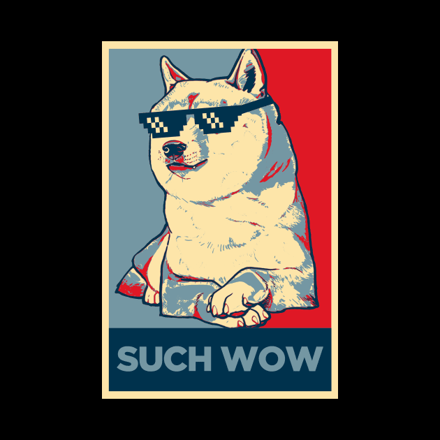 Such Wow Doge by TEEVEETEES