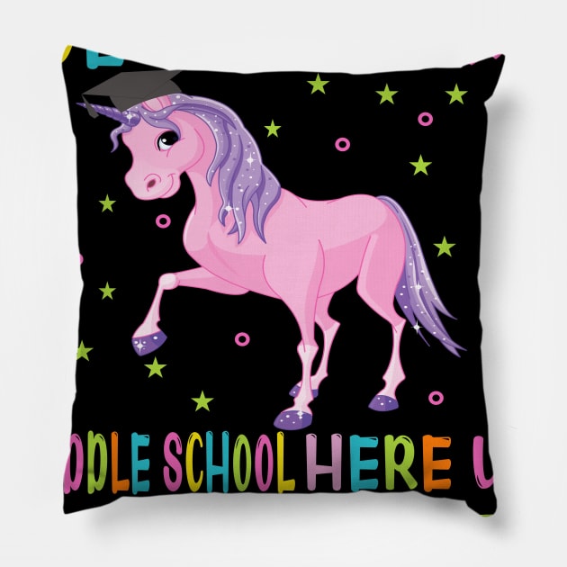 6th grade we are done middle school here we come..6th grade graduation gift Pillow by DODG99