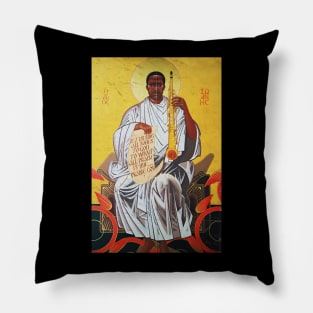 John Coltrane t-shirt Pillow