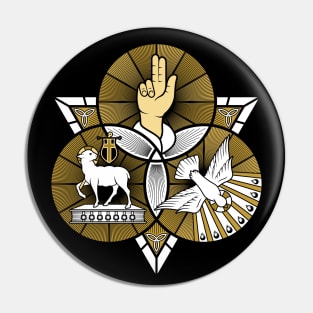 The magnificent seal of the Holy Trinity Pin