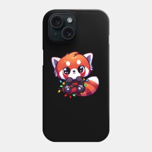 Adorable Christmas Red Panda Phone Case