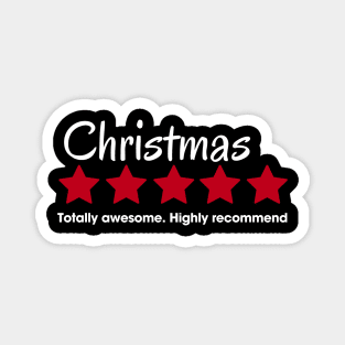 christmas rating Magnet