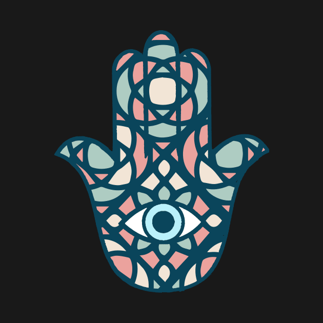 Hamsa Hand Evil Eye by livania