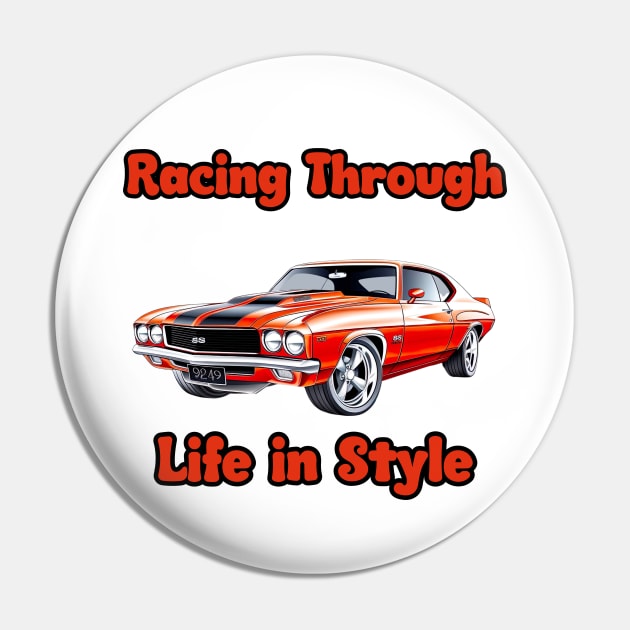 Vintage car Racing trough life in style Pin by topclothesss