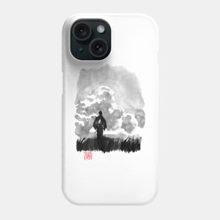 samurai in the valley Phone Case