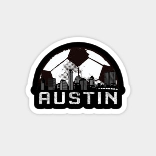 Austin soccer football jersey Magnet