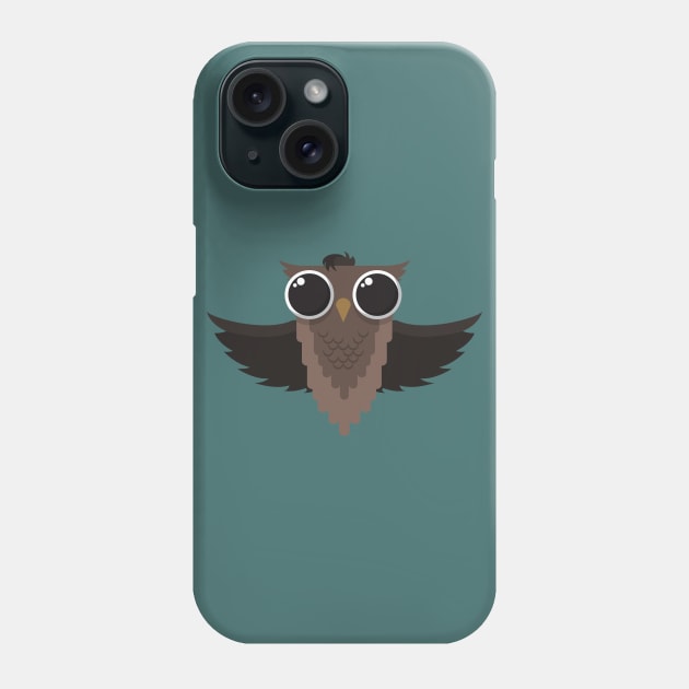 Jeffrey the Owl Phone Case by PandaSiege