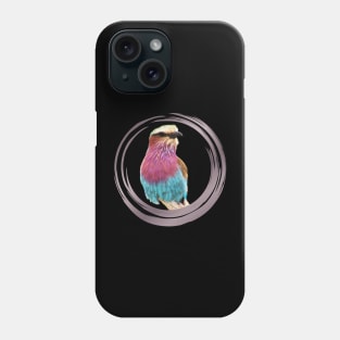 Lilac breasted Roller - Bird - Graphic - Bird in Africa Phone Case