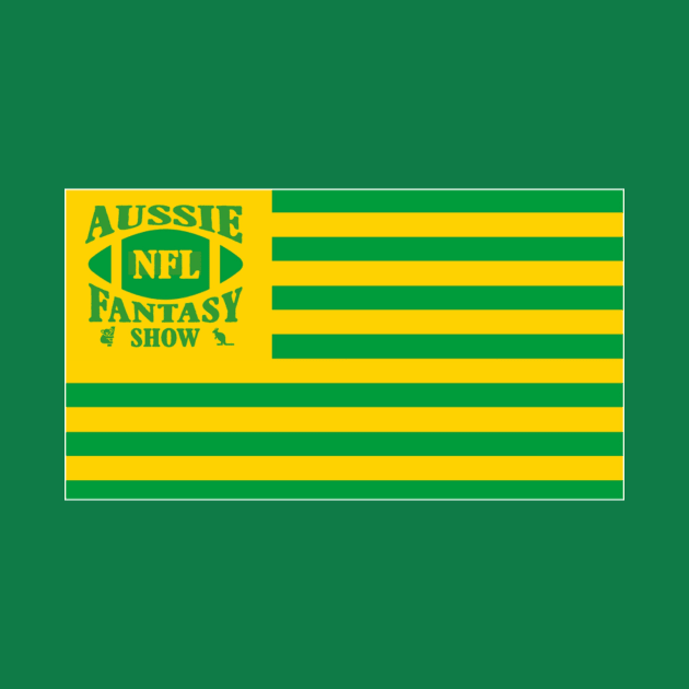 AUS US Flag by Aussie NFL Fantasy Show